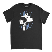 Girl And Wolf Anime Classic T-shirt | Artistshot