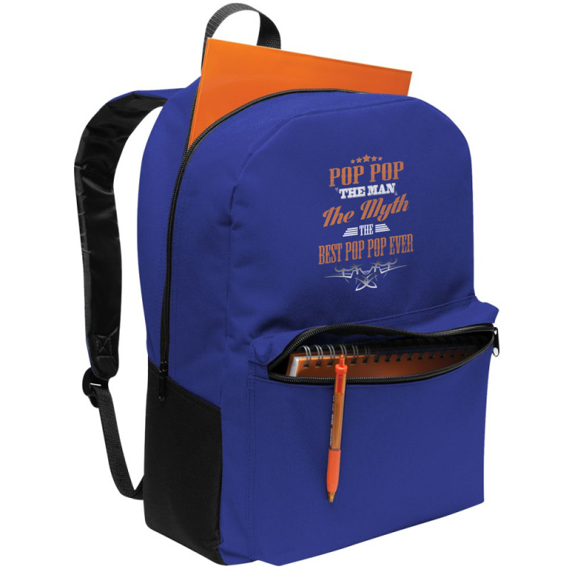 Pop Pop The Man The Myth Best Pop Pop Ever Backpack | Artistshot