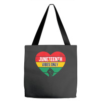 Juneteenth Vibes Only T  Shirt Juneteenth Heart Vibes Only T  Shirt Tote Bags | Artistshot