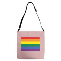 Colorado Rainbow Flag Adjustable Strap Totes | Artistshot