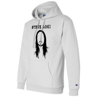 Aoki Vector Illustration Sticker Champion Hoodie | Artistshot