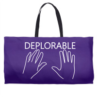 Deplorable Weekender Totes | Artistshot