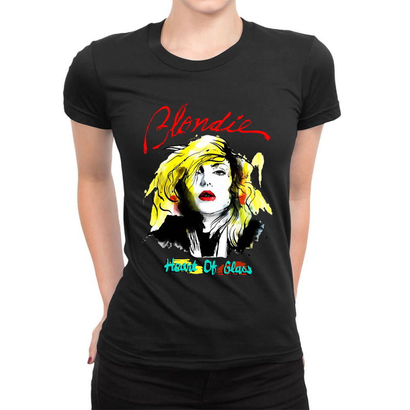 Heart Of Glass Ladies Fitted T-Shirt by Rosdiana Tees | Artistshot