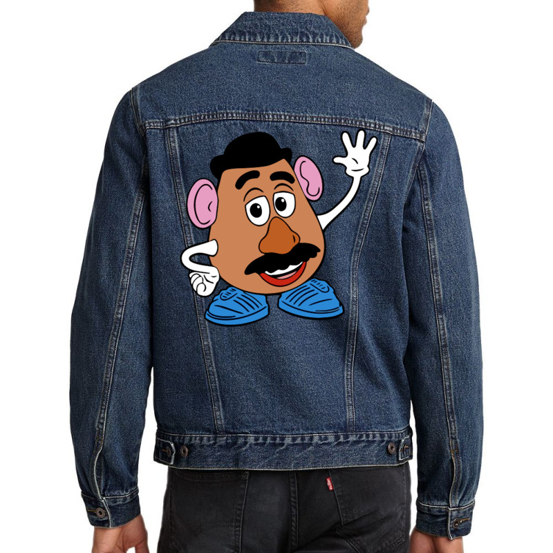 Mr Potato Men Denim Jacket by mukidey | Artistshot