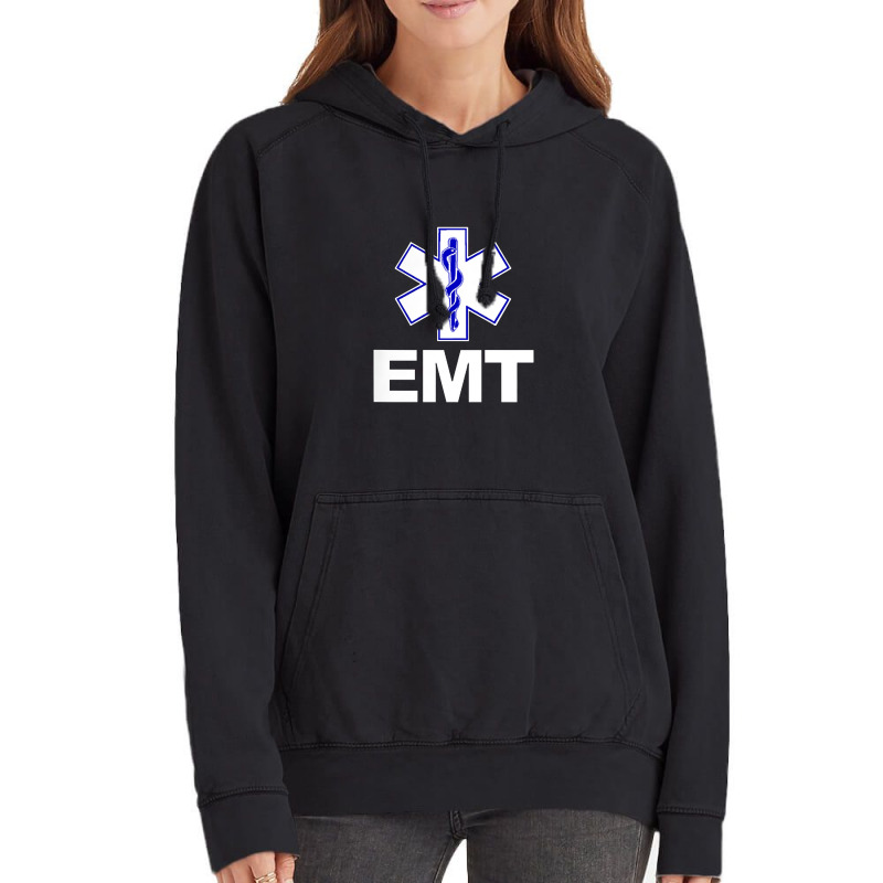 Emt Emergency Medical Technician Uniform Firts Aid Men Women Vintage Hoodie | Artistshot