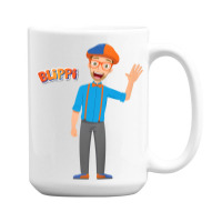 Blippi Blippi Kids Cartoon Blippi T Shirt 15 Oz Coffee Mug | Artistshot