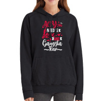 All You Need Is Love & Gangsta Rap, Valentines Day Gangster T Shirt Vintage Hoodie | Artistshot