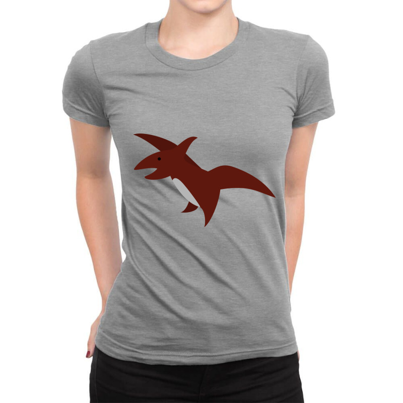 Pterodactyl Ladies Fitted T-Shirt by MylaMaida | Artistshot