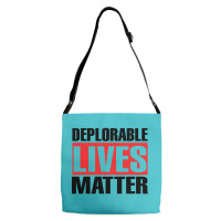 Deplorable Lives Matter Adjustable Strap Totes | Artistshot