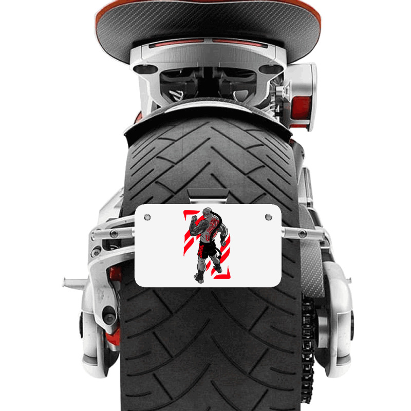 Urban Fighter Motorcycle License Plate | Artistshot