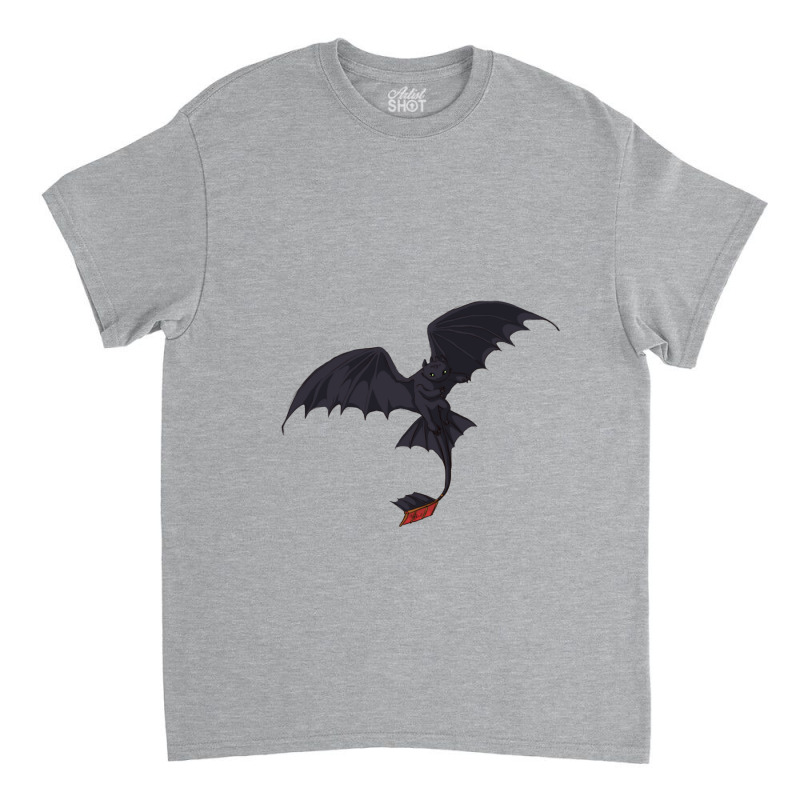 Flying Red Tail Dragon Classic T-shirt | Artistshot