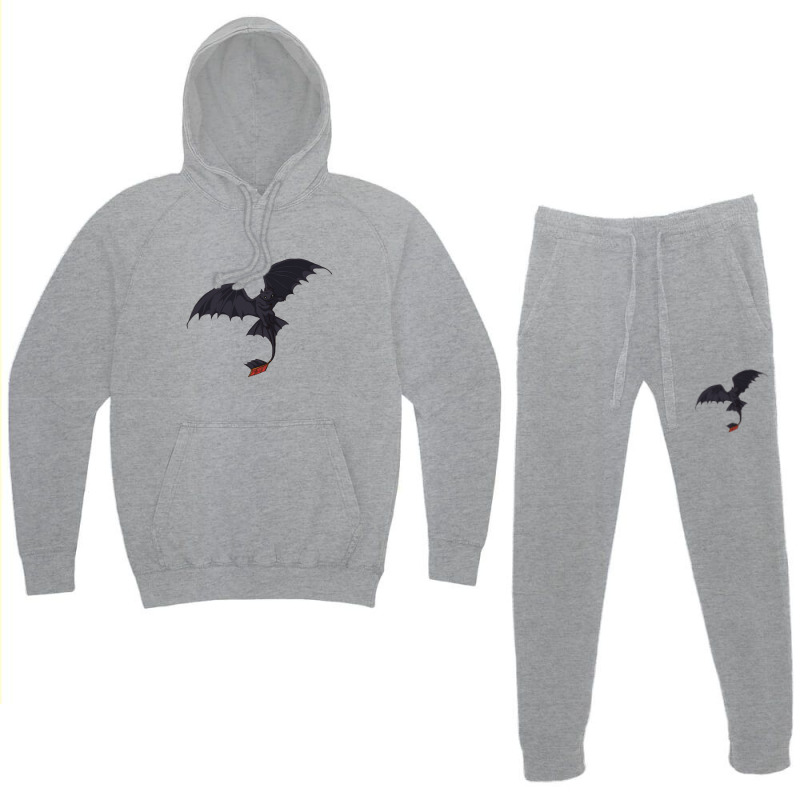 Flying Red Tail Dragon Hoodie & Jogger Set | Artistshot