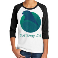 Fort Bragg Ca Osprey Sea Green Raptor Ocean Bird T Shirt Youth 3/4 Sleeve | Artistshot