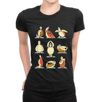 Turtles Doing Yoga Mediation Funny Ladies Fitted T-shirt | Artistshot