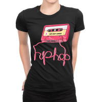 Hip Hop Cassette 90s Disco Street Dance Breake Dance Gift T Shirt Ladies Fitted T-shirt | Artistshot