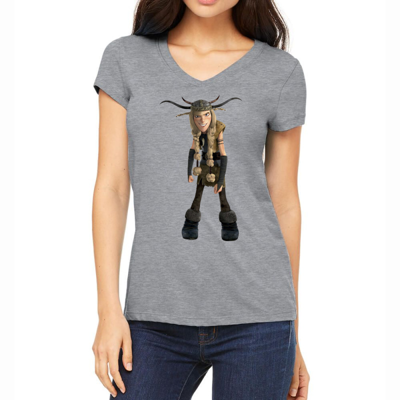 Ruffnut Standing Women's V-Neck T-Shirt by Hello Asa | Artistshot