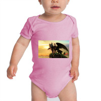 Standing Boy And Thois Dragon Baby Bodysuit | Artistshot