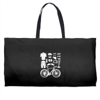 Bike Stuff White Weekender Totes | Artistshot