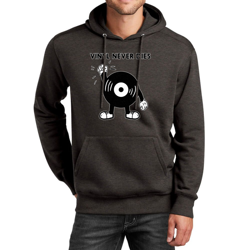 Vinil Never Dies Unisex Hoodie | Artistshot