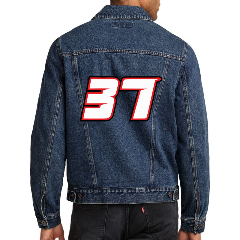 Number 37 Men Denim Jacket | Artistshot