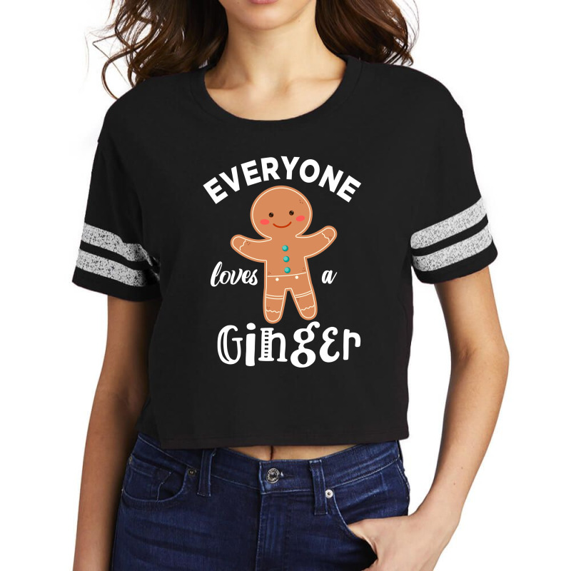 Everyone Loves A Ginger Scorecard Crop Tee by cogentprint | Artistshot