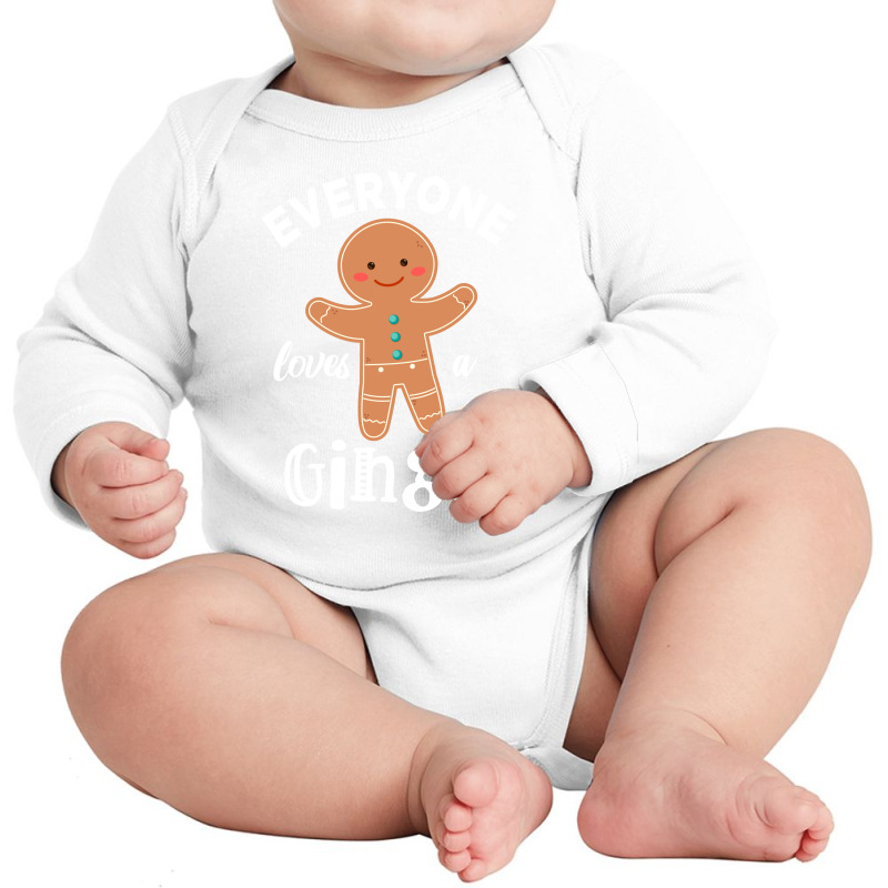 Everyone Loves A Ginger Long Sleeve Baby Bodysuit by cogentprint | Artistshot