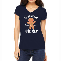 Everyone Loves A Ginger Women's V-neck T-shirt | Artistshot