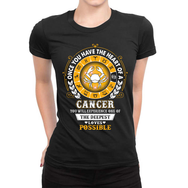 Cancer - Deepest Loves Possible Ladies Fitted T-Shirt by tshiart | Artistshot