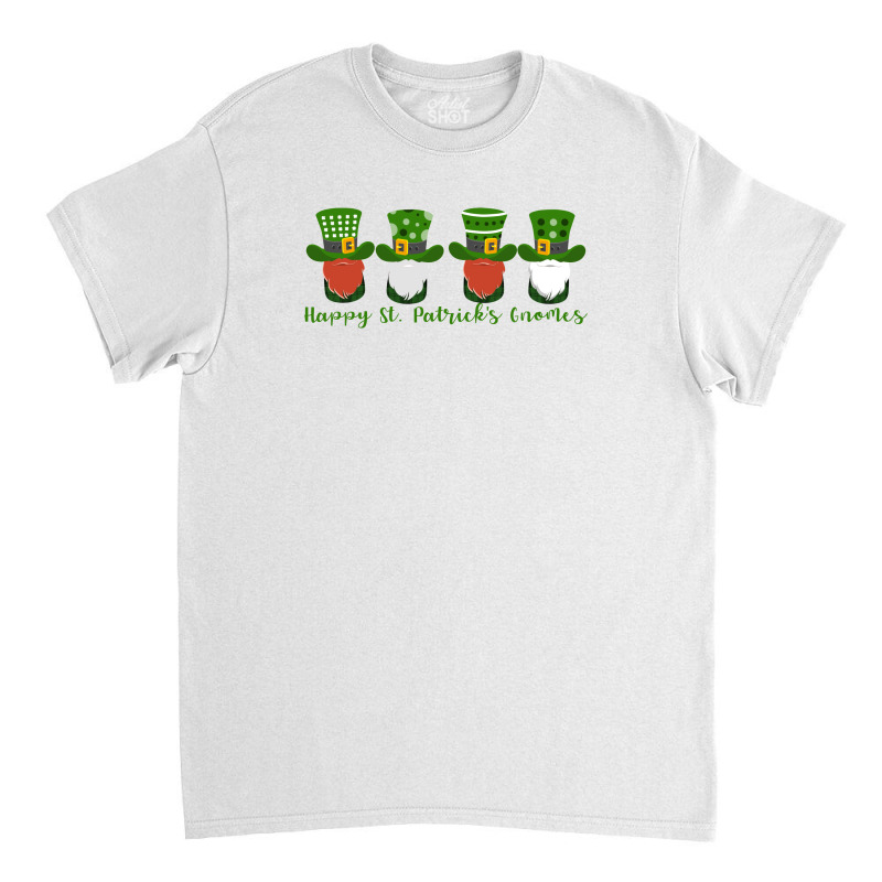 Happy St. Patrick's Gnomes Classic T-shirt | Artistshot