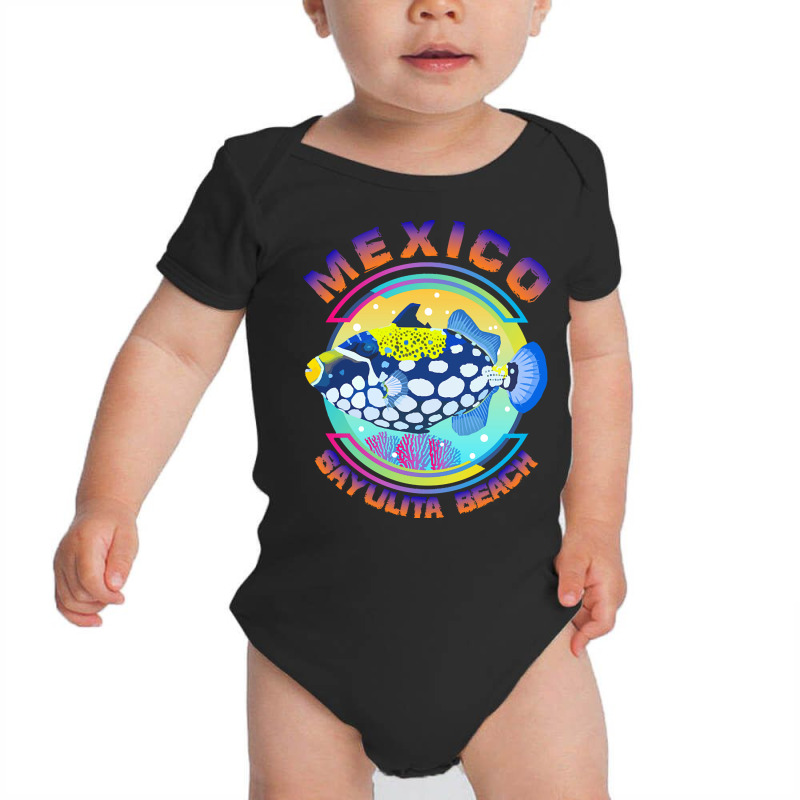 Mexico Sayulita Beach T  Shirt Mexico Sayulita Beach ( Riviera Nayarit Baby Bodysuit by osvaldo8495 | Artistshot