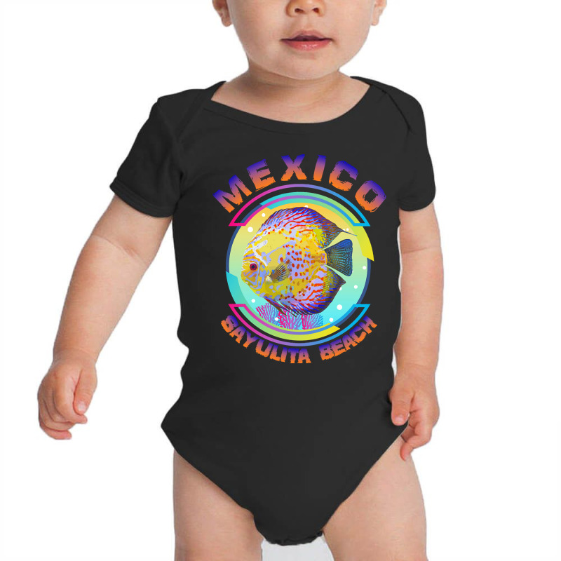 Mexico Sayulita Beach T  Shirt Mexico Sayulita Beach ( Riviera Nayarit Baby Bodysuit by osvaldo8495 | Artistshot