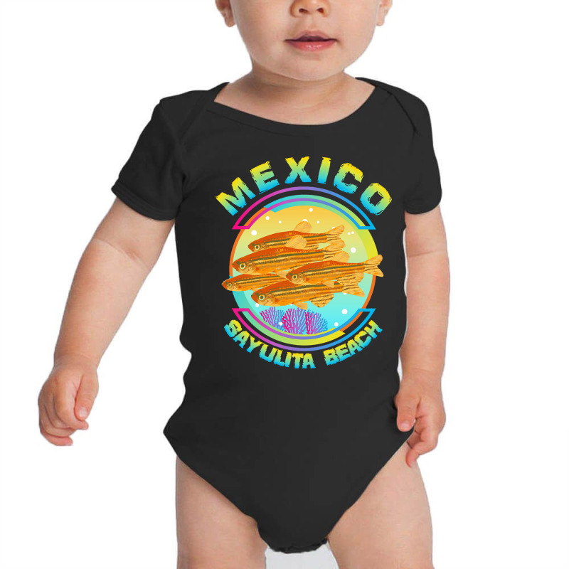 Mexico Sayulita Beach T  Shirt Mexico Sayulita Beach ( Riviera Nayarit Baby Bodysuit by osvaldo8495 | Artistshot