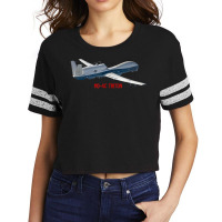 Military Aircraft Mq 4c Triton Raptor Pilot Gifts T Shirt Scorecard Crop Tee | Artistshot