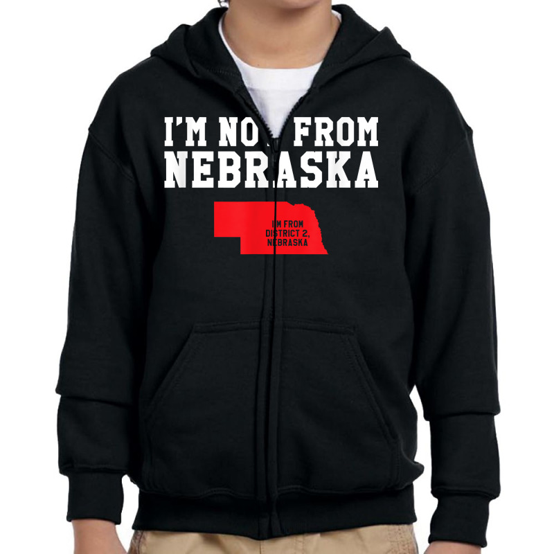 Nebraska District 2 Voter, Funny D2 Democrat T Shirt Copy Copy Copy Co Youth Zipper Hoodie by sosieclaton | Artistshot