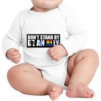 Blm,lgbt,lgbtq,gay,pride,trans,black,black Lives Matter,black Lives,di Long Sleeve Baby Bodysuit | Artistshot