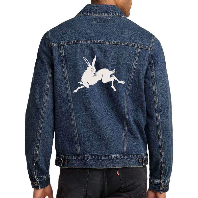 Rabbit Men Denim Jacket | Artistshot