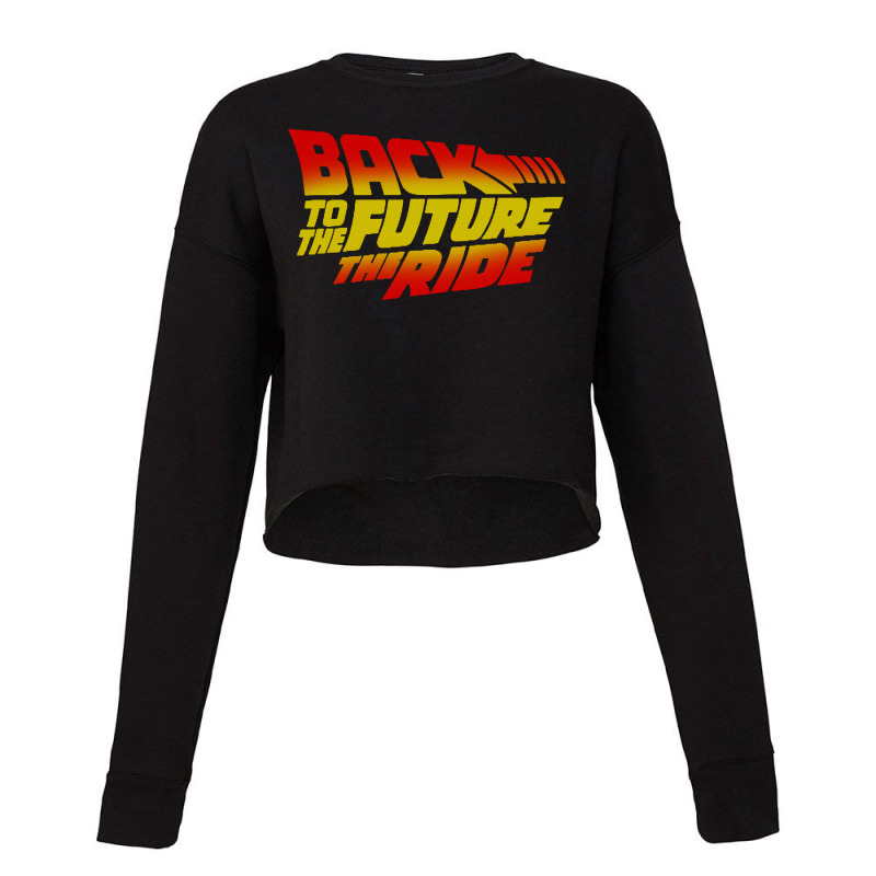 Back To The Future The Ride Cropped Sweater by Colla Store | Artistshot