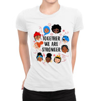 We R Stronger Empower Woman Equality Feminist Feminism T Shirt Ladies Fitted T-shirt | Artistshot