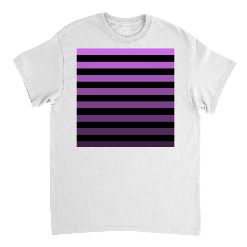 Purple Lines Classic T-shirt by American choice | Artistshot