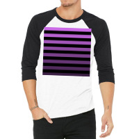 Purple Lines 3/4 Sleeve Shirt | Artistshot