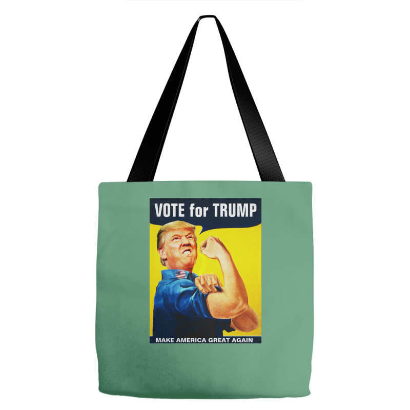 Donald Trump Rosie The Riveter 2016 Build A Wall Tote Bags | Artistshot