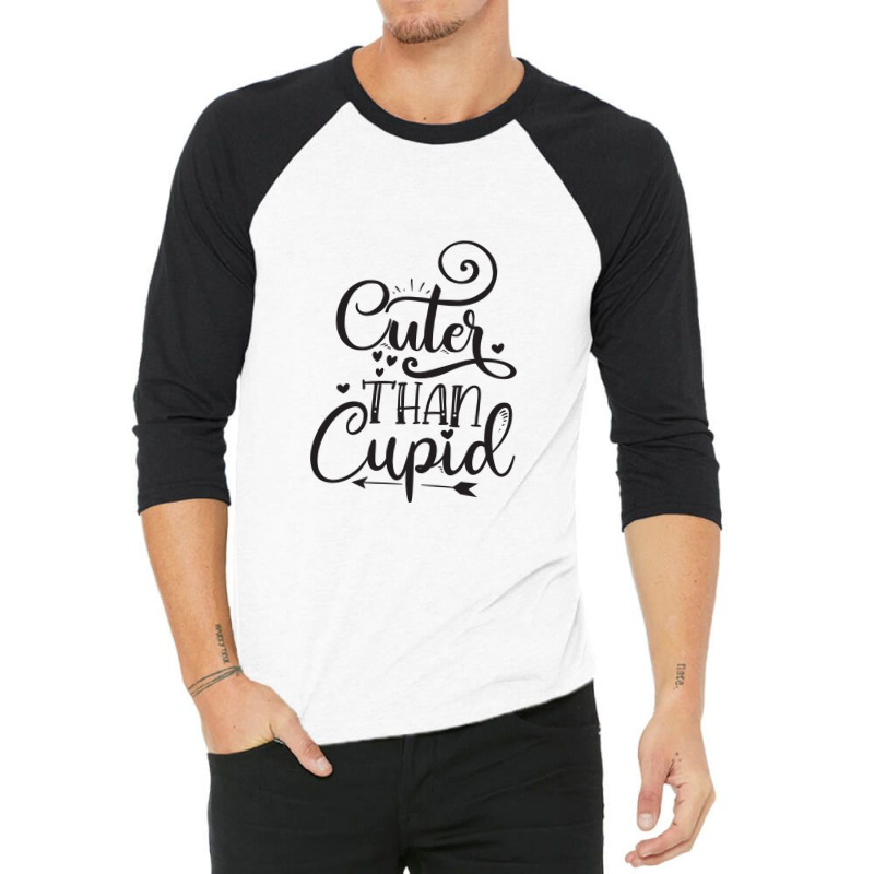 Cuter Than Cupid 3/4 Sleeve Shirt by Pompoyo | Artistshot