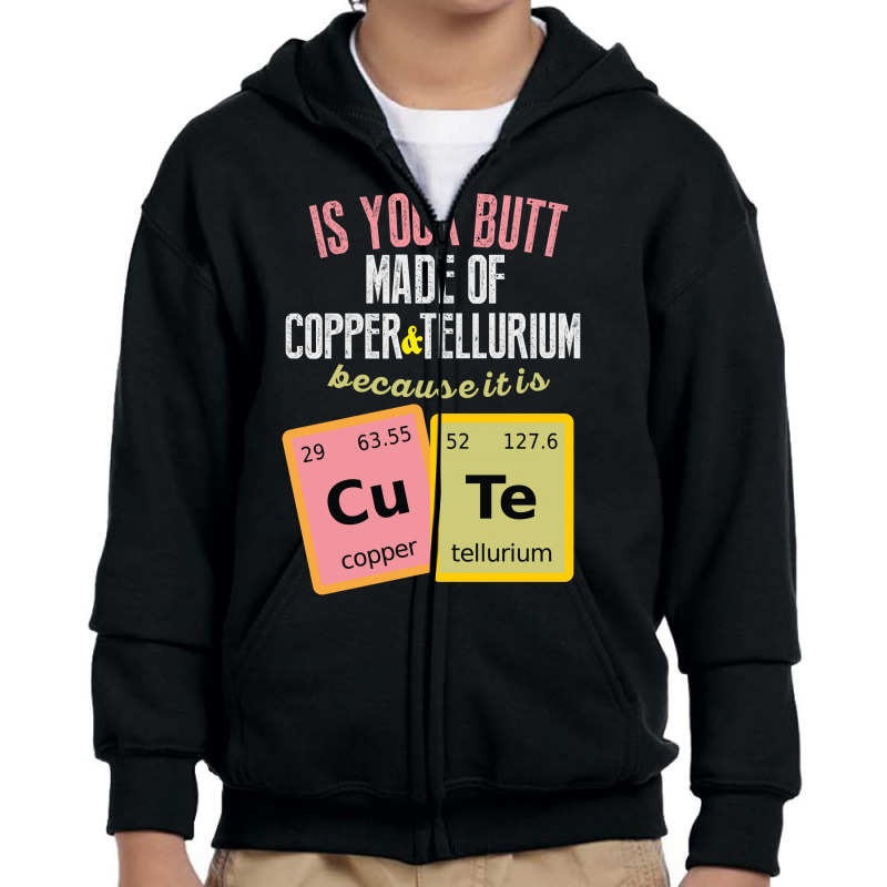 Cute Copper Tellurium Youth Zipper Hoodie | Artistshot