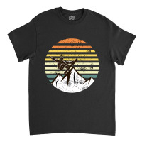 Sunset Snowboarding Classic T-shirt | Artistshot