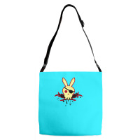 Bunny Skull And Crosscarrots Adjustable Strap Totes | Artistshot