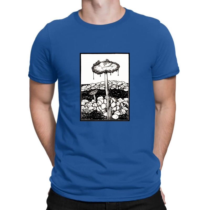 Dripping Mushroom 1916 T-shirt | Artistshot