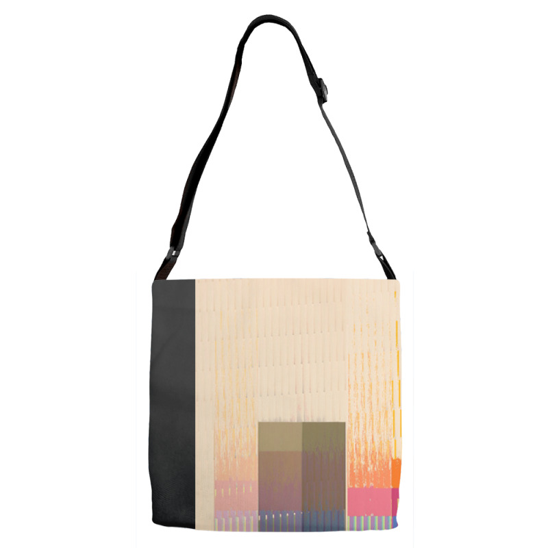 Aesthetic Vector Skyline Graphic Design Adjustable Strap Totes | Artistshot