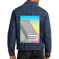 #delete All Men Denim Jacket | Artistshot