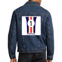 Carbon Fiber Racing Stripes 5 40923180 Men Denim Jacket | Artistshot