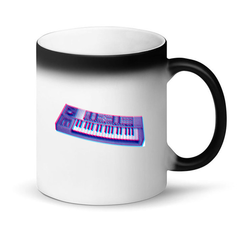 Analog Synthesizer 8bit 3d Retro Artwork Design Magic Mug | Artistshot